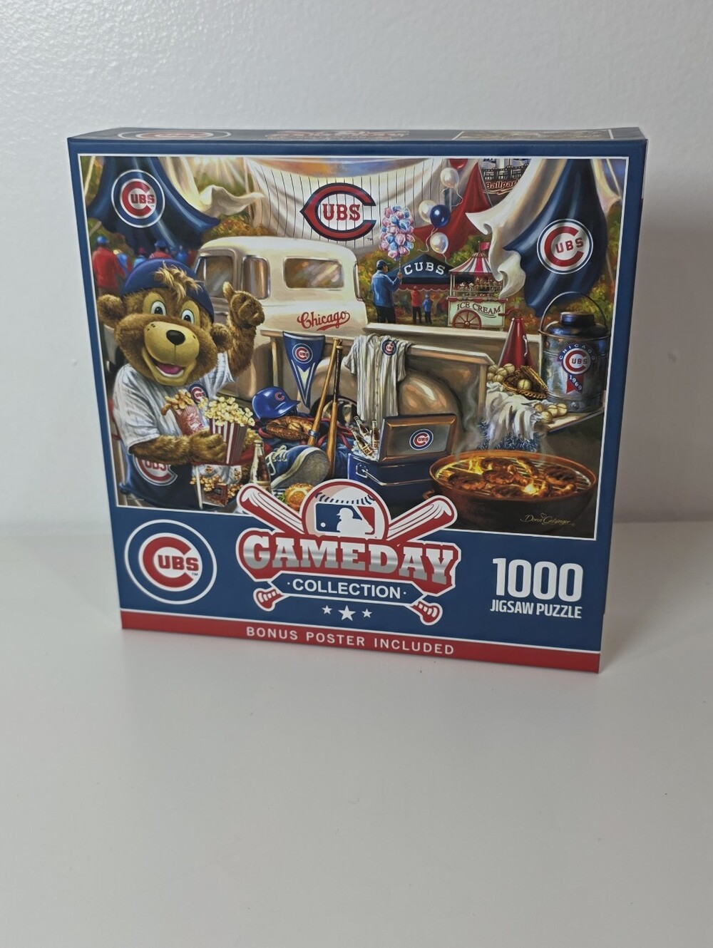MasterPieces 1000 Piece Jigsaw Puzzle for Adults - MLB Chicago Cubs Gameday - Picture 2 of 4